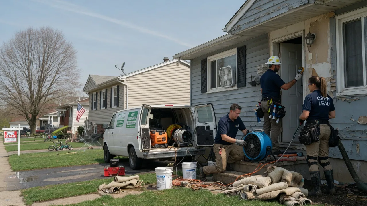 Flood Cleanup in Belle Mead, NJ near me